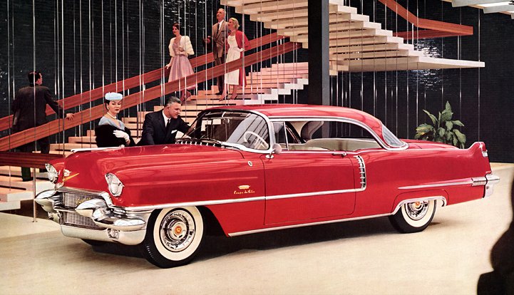 Retro 1956 Cadillac Series 62 Coupe de Villejpg 90453 bytes