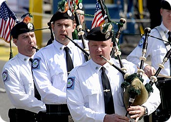 Christening Ceremony Bag Pipes